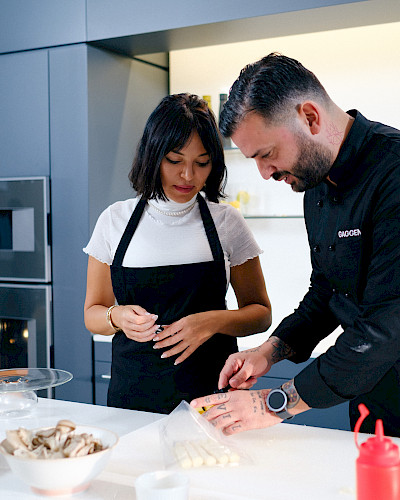 Cooking with Gaggenau